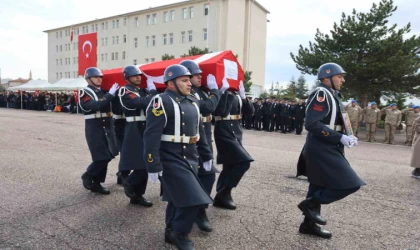 Şehit Astsubay memleketine uğurlandı