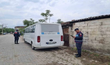 Sultanhisar’da okul servisleri denetendi