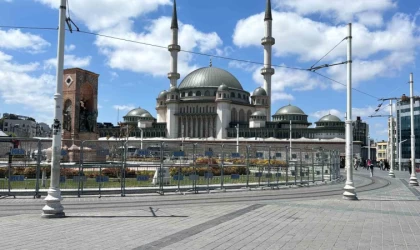 Taksim’de 1 Mayıs nedeniyle güvenlik önlemi alındı