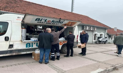 TCDD çalışanlarından geleneksel lokma hayrı