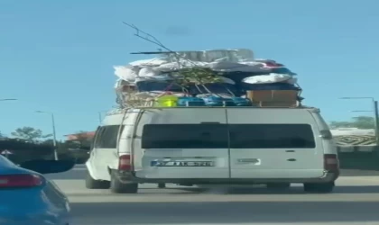 Tehlikeli taşımacılık ve yolculuklar kamerada