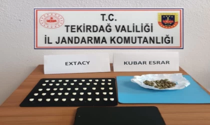 Tekirdağ’da jandarmadan uyuşturucu operasyonları: Çok sayıda madde ele geçirildi