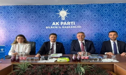 Teşkilat Başkan Yardımcısı Özboyacı Bilecik’te parti çalışmalarını değerlendirdi