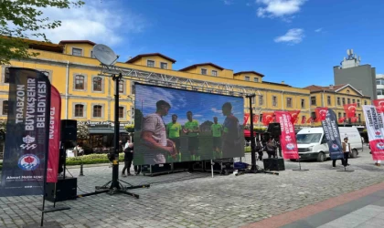 Trabzonspor’un finale çıkışını coşkuyla kutladılar