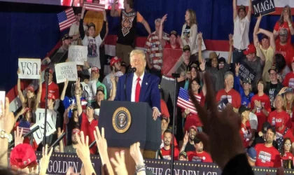 Trump, başkanlığının 100. gününü Michigan’da kutladı