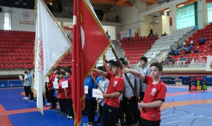 U15 Türkiye Güreş Grup Müsabakalarının açılışı yapıldı