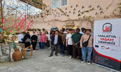 Uluslararası öğrenciler Darende’de Türk kültürünü keşfetti