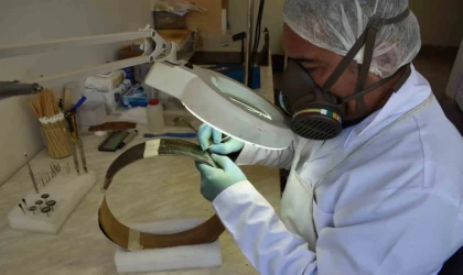 Urartu dönemine ait metal eserler Elazığ’ın geleceğine aktarılıyor