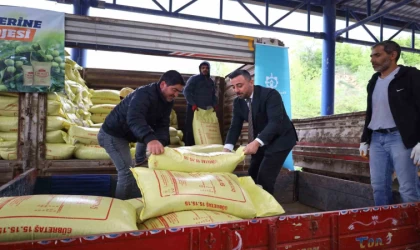 Üreticilere gübre desteği