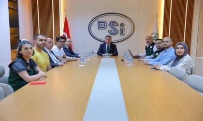 Vali Eldivan DSİ çalışmaları hakkında bilgi aldı