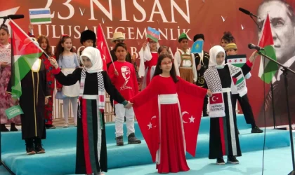 Van’da 23 Nisan coşkuyla kutlandı