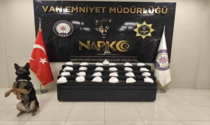 Van’da 25 kilo 200 gram metamfetamin maddesi ele geçirildi