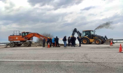 VASKİ ana su hattındaki arızaları giderdi