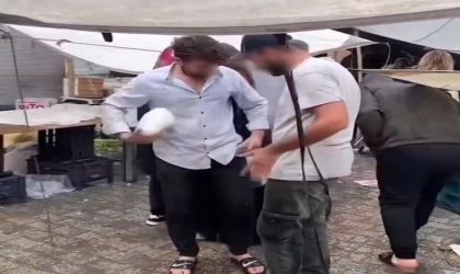 Yağmur geçti, akıllarda bu görüntüler kaldı