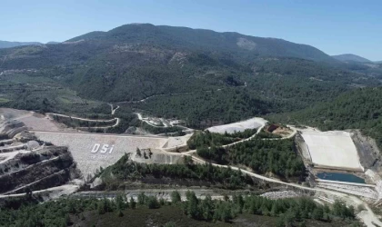 Yatağan Girme barajı tamamlandı