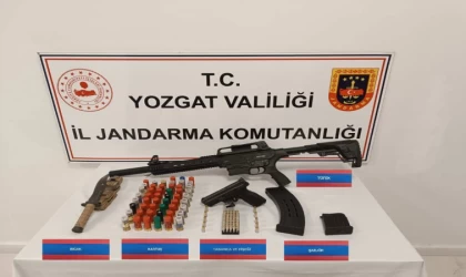 Yozgat’ta ruhsatsız tabanca ve av tüfeği ele geçirildi