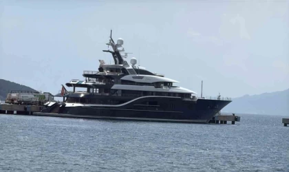 Yüzen saray Bodrum’da: 1 haftalık kira 1.1 milyon euro, yakıt bedeli 5 milyon TL