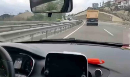 139 kilometre hızla giden otomobilin bile yetişemediği kamyona 12 bin lira ceza