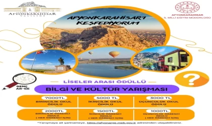 Afyonkarahisar’ı Keşfet Bilgi ve Kültür Yarışması’nın ön etabı