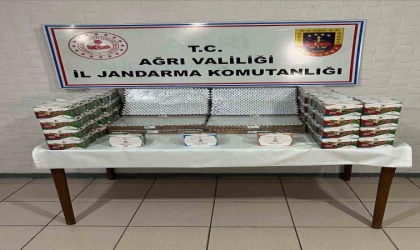 Ağrı’da jandarmadan kaçak botoks ilacı ve elektronik sigara operasyonu
