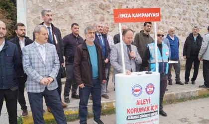 Ahlaki yozlaşmaya karşı imza kampanyası