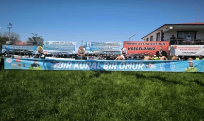 Alaçam’da ”Bir Kural, Bir Ömür” farkındalığı