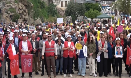 Alanya’da 1 Mayıs coşkuyla kutlandı