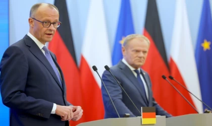 Almanya Başbakanı Merz, Polonya’da