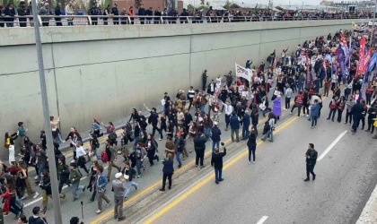 Ankara’da 1 Mayıs yürüyüşü gerçekleşti