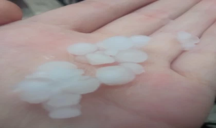 Ankara’da dolu yağışı etkisini sürdürüyor