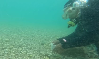 Antalya’da deniz dibindeki Hıdırellez dilekleri şaşırttı