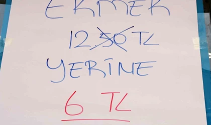 Antalya’da iki marketin fiyat rekabeti ekmeği 6 TL’ye kadar düşürdü