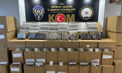 Antalya’da kaçakçılık operasyonlarında 11 şüpheliye işlem yapıldı