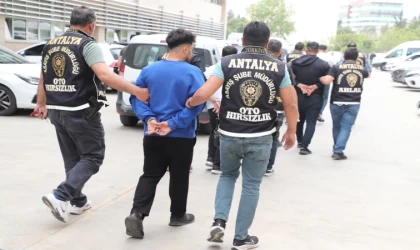 Antalya’da son 1 haftada 213 şahıs tutuklandı