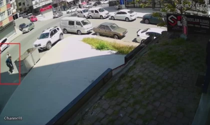 Aracını çalmaya çalışan hırsızı suçüstü yakaladı: O anlar kamerada