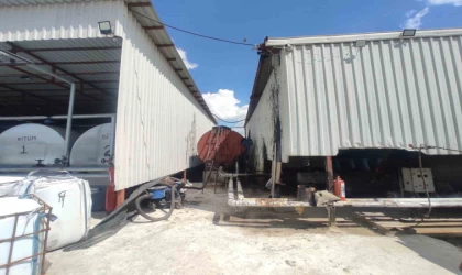 Asfalt üretim tesisinde kaçak akaryakıt üretimi: 1 gözaltı