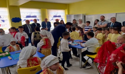Atatürk İlkokulu’na Zeka Oyunları Sınıfı kazandırıldı