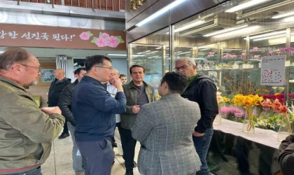 ATB kesme çiçek URGE heyeti Japonya ve Kore’de temaslarda bulundu