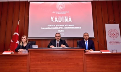 Aydın’da Kadına Yönelik Şiddetle Mücadele İl Koordinasyon Toplantısı gerçekleştirildi