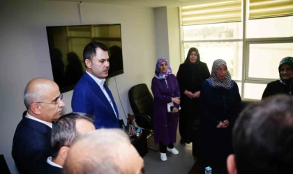 Bakan Kurum: ”Son yuvamız teslim edilinceye kadar burada olmaya devam edeceğiz”