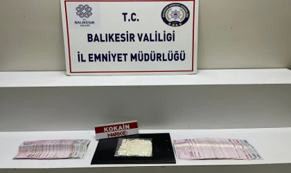Balıkesir’de uyuşturucu operasyonunda 1 tutuklama