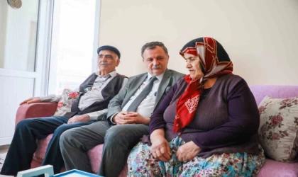 Başkan Balaban şehit anneleriyle bir araya geldi