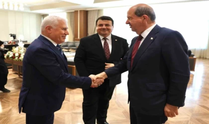 Başkan Bozbey’den KKTC Cumhurbaşkanı Tatar’a ziyaret