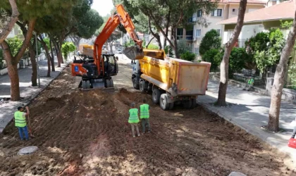 Başkan Çerçioğlu tüm ilçelerde yol yapım çalışmalarını sürdürüyor