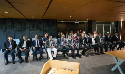 Başkan Özlü, yeni dönemde yapılacak çalışmaları görüştü