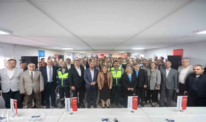 Başkan Şahin, 1 Mayıs’ta belediye çalışanlarıyla bir araya geldi