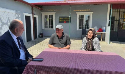 Başkan Sandıkçı’dan şehit annelerine anlamlı ziyaret