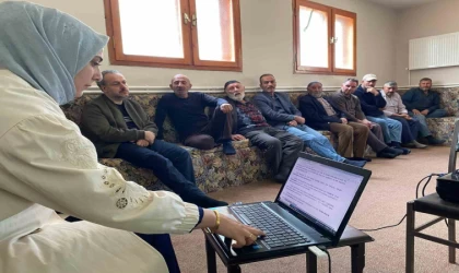 Bayburtlu çiftçiler basınçlı sulama ve TARSİM konusunda bilgilendirildi