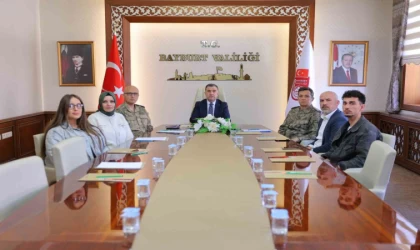 Bayburt’un Nisan ayı asayiş olayları değerlendirildi