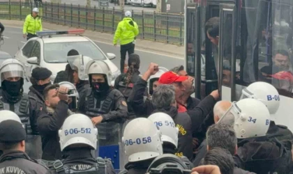 Beşiktaş ve Şişli’den Taksim’e izinsiz yürümek isteyen gruba müdahale